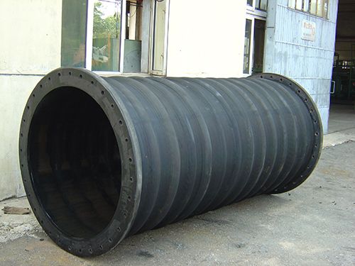 Discharge and suction hose real picture
