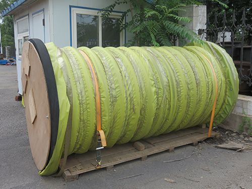 Discharge and suction hose real picture