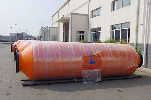 Steel lining buoy