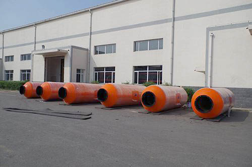 Steel lining buoy