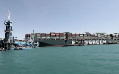 Battle continues to float Ever Given, two dredgers on the jo